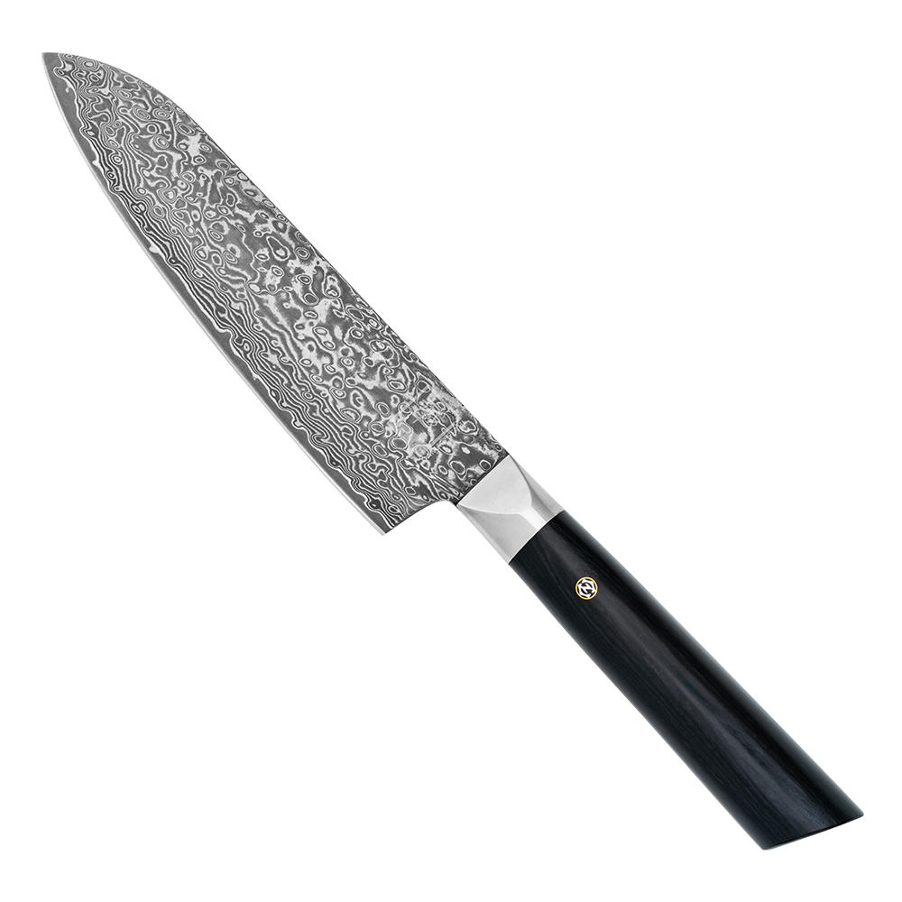 Zayiko Black Edition, Santoku (Allzweckmesser), 180 mm