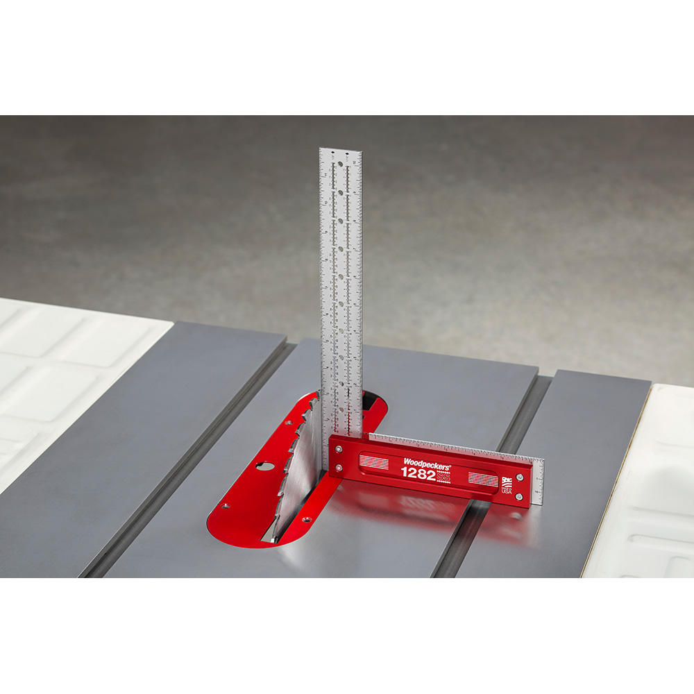 Squadra di precisione 90° in acciaio inossidabile Woodpeckers®, modello 1282