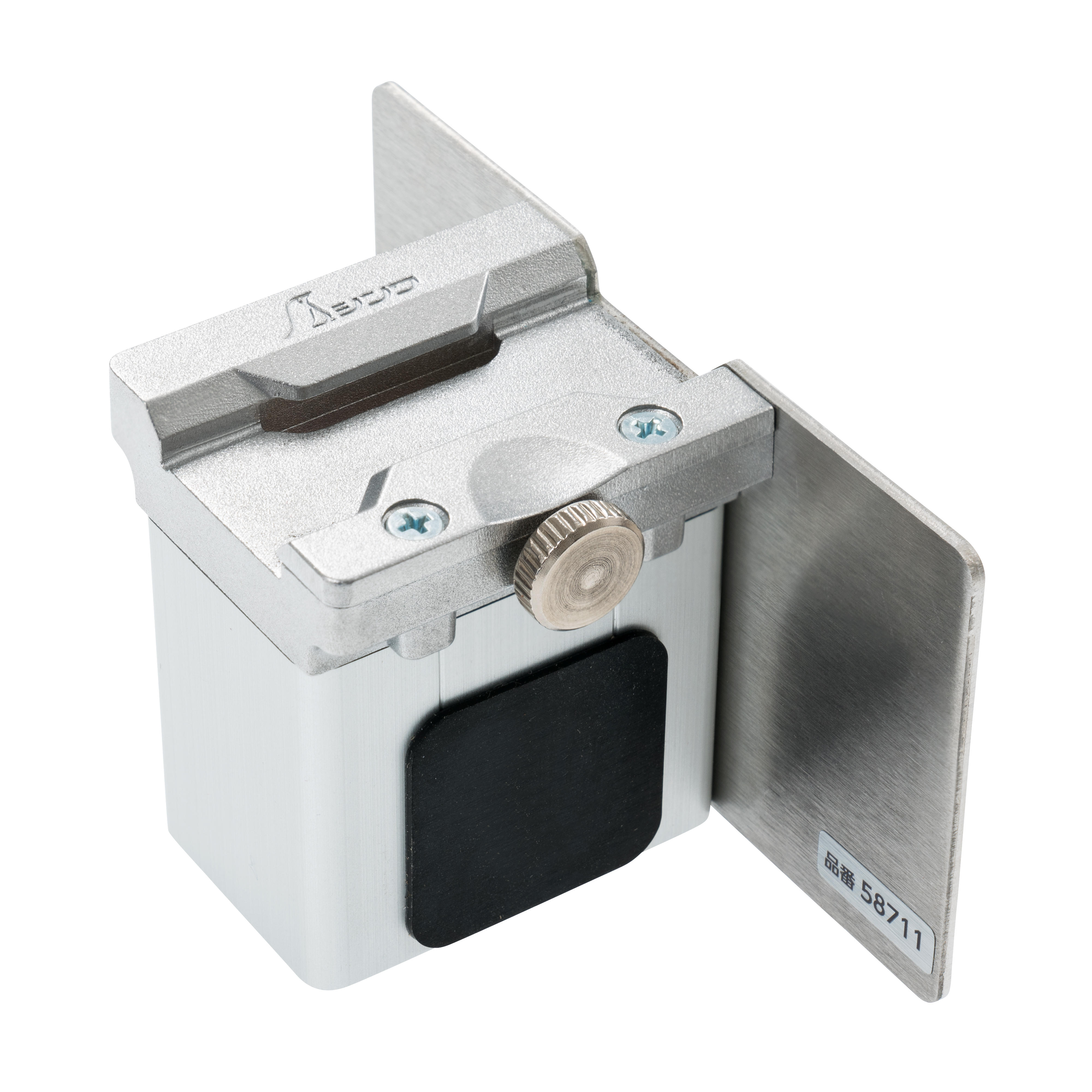 Stoppeur avec grande surface de contact, pour équerre de charpentier Shinwa®