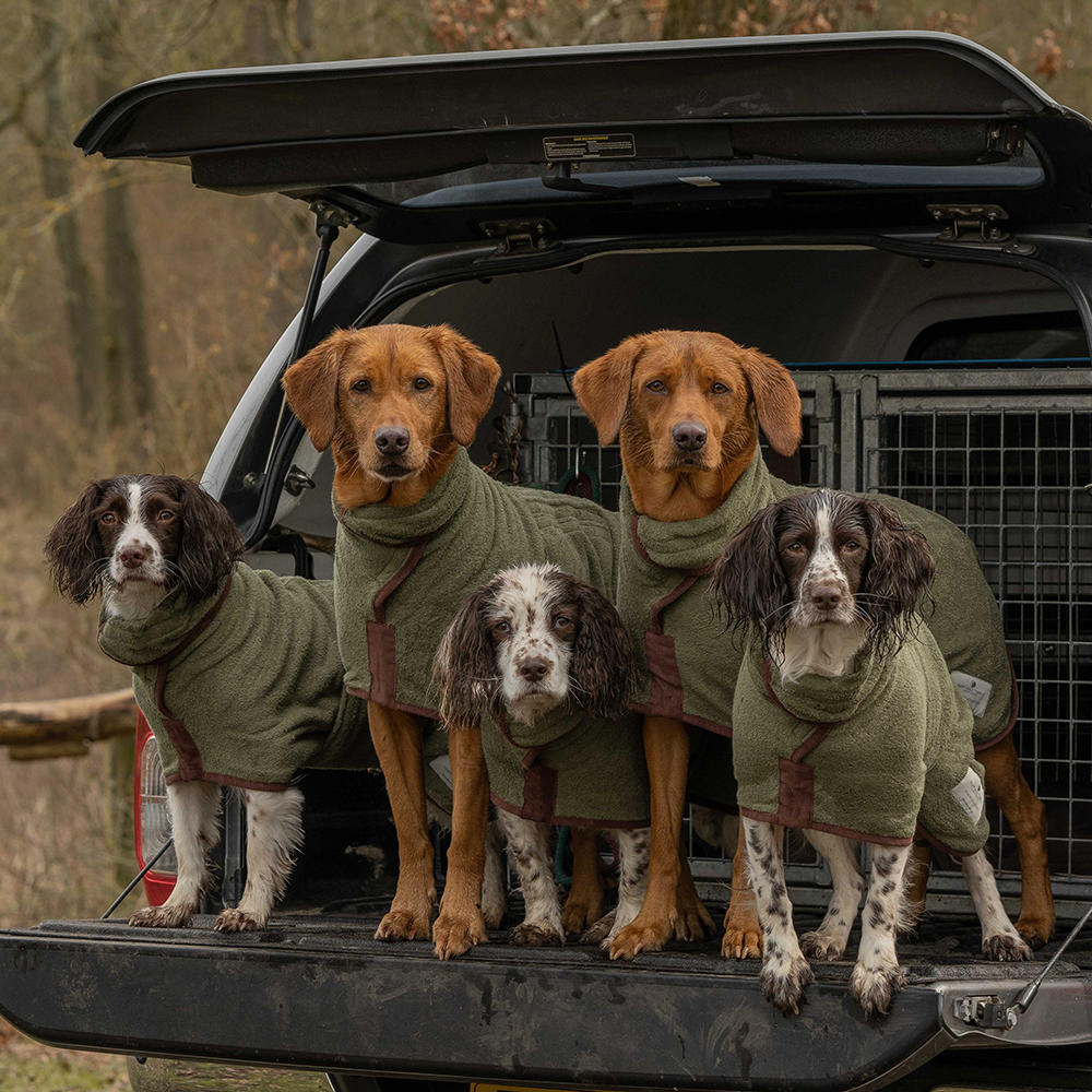 Dog Drying Coat, Country Collection