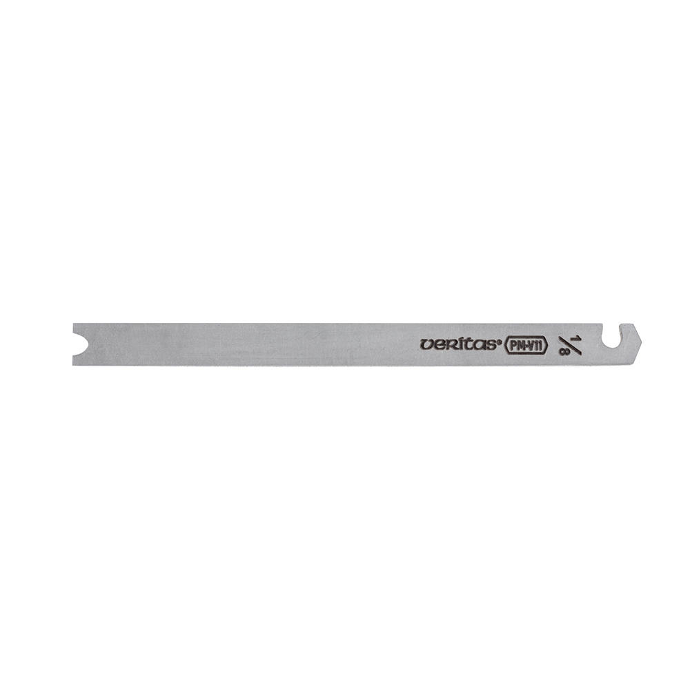 Fer pour baguette pour rabot combiné Veritas®, elliptique, ⅛ pouce, PM-V11