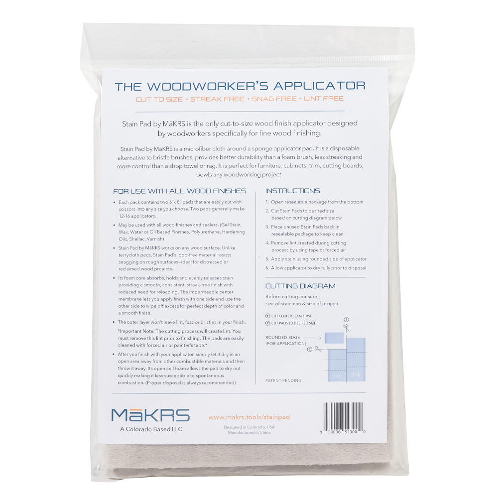 »Stain Pad« Applicator Sponge