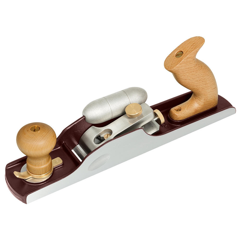DICTUM® Langer Flachwinkel-Schlichthobel Nr. 62, Hot Dog rechts, jap. Hobeleisen