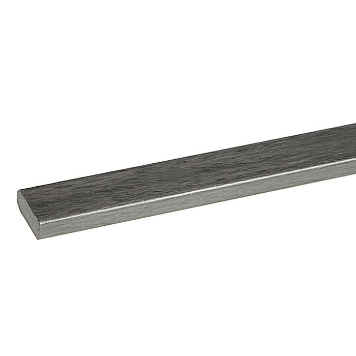 Incrustation de manche, guitare, carbone, plat, 325 x 8,5 x 4 mm