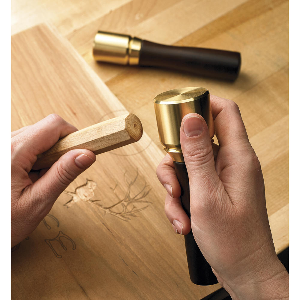 Veritas® Brass Mallet, Ø 41 mm, 500 g