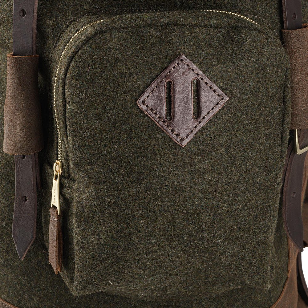 »Ortler« Loden Hunting Backpack, Green