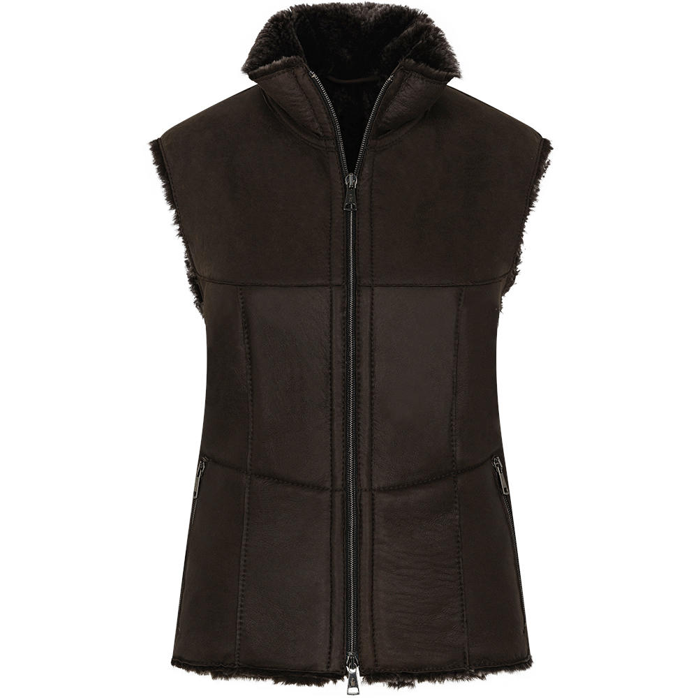 Gilet en en peau d’agneau Werner Christ » Kimberly «