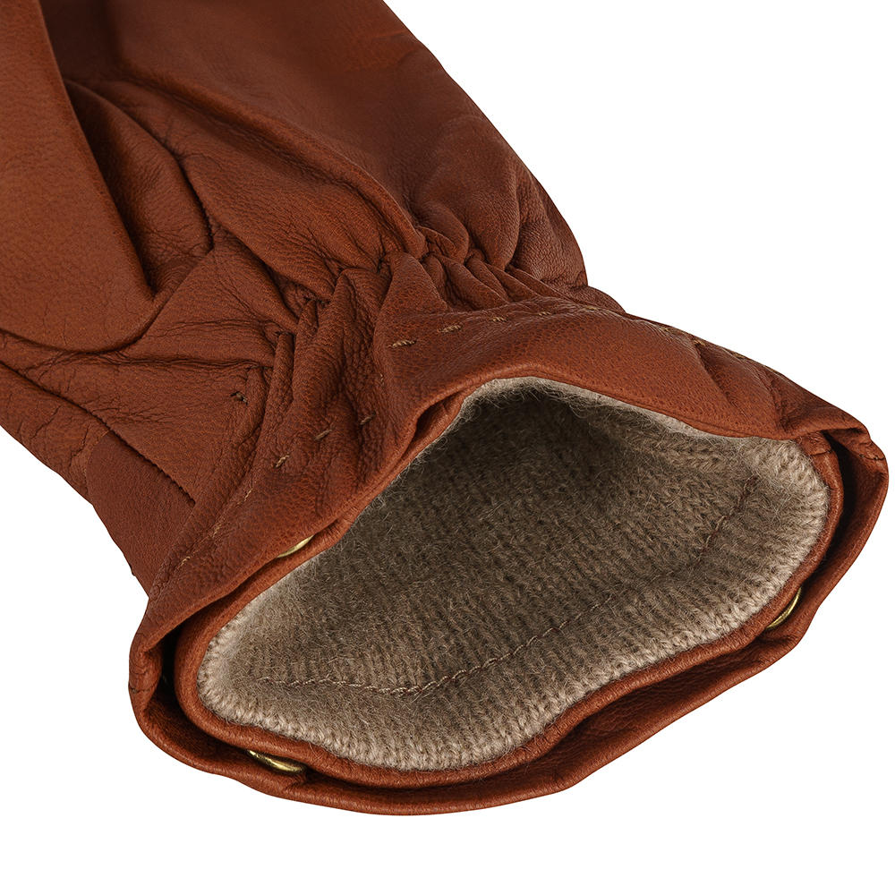 Guanti da caccia da donna Alexandre Mareuil, fodera in cashmere