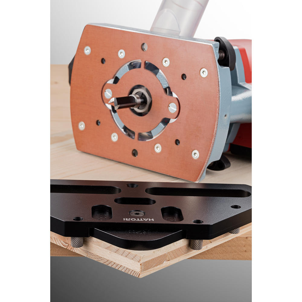 Hattori® Gabarits de fraisage pour coins ronds et biseautés