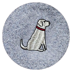 grau (Motiv: Yellow Labrador)