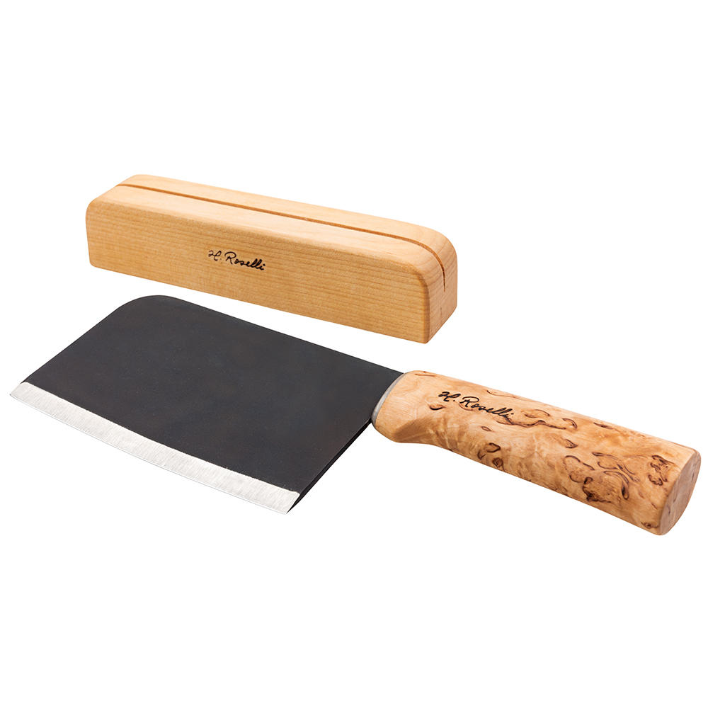 H. Roselli Chinese Cooking Knife, Carbon Steel