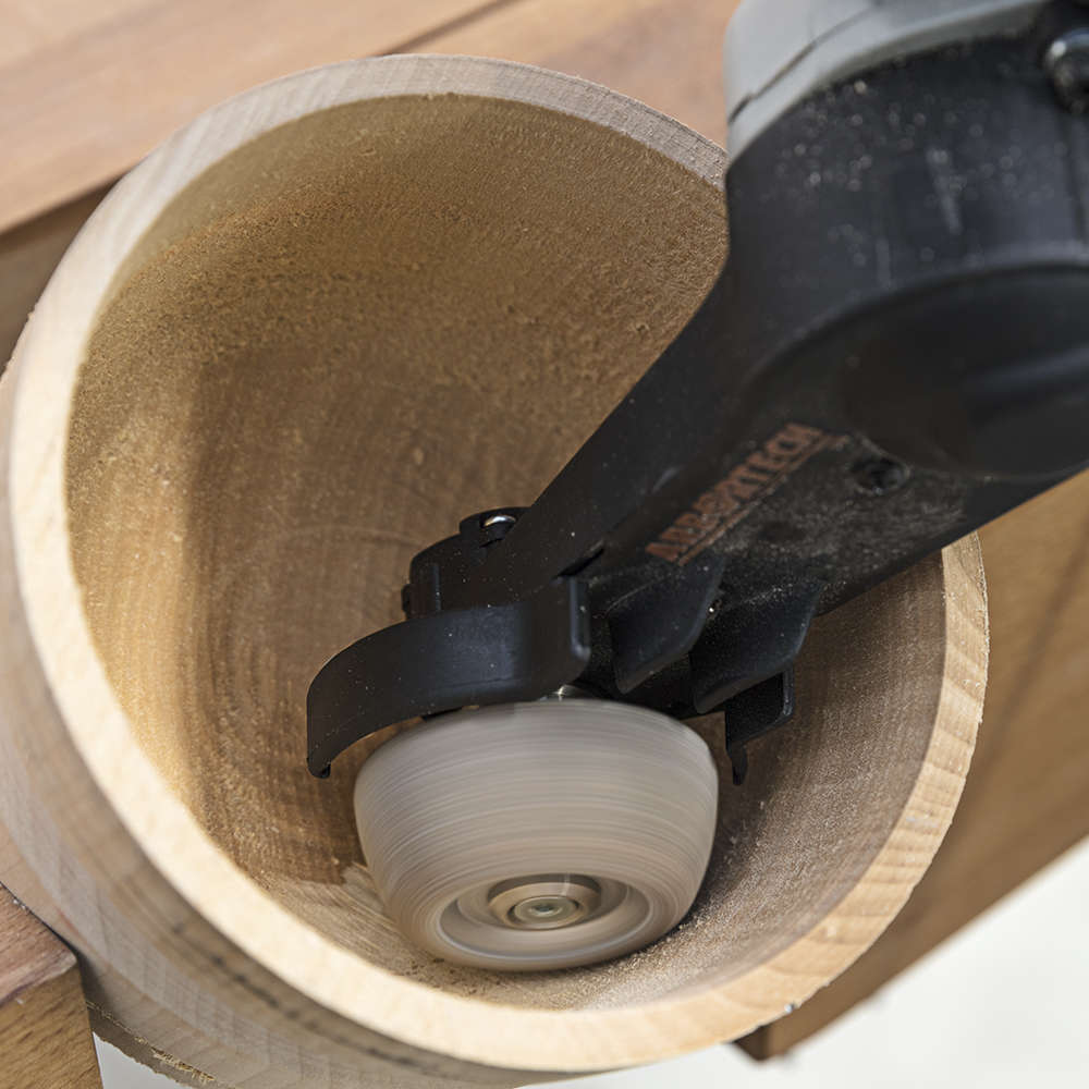 Adapter für Kutzall® Raspeltopf auf Arbortech™ Mini-Carver