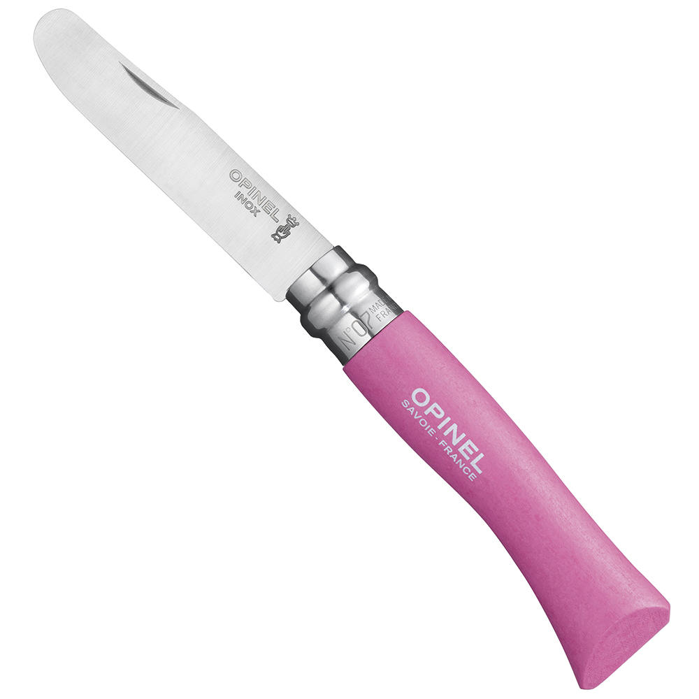 Couteau enfant Opinel, rose