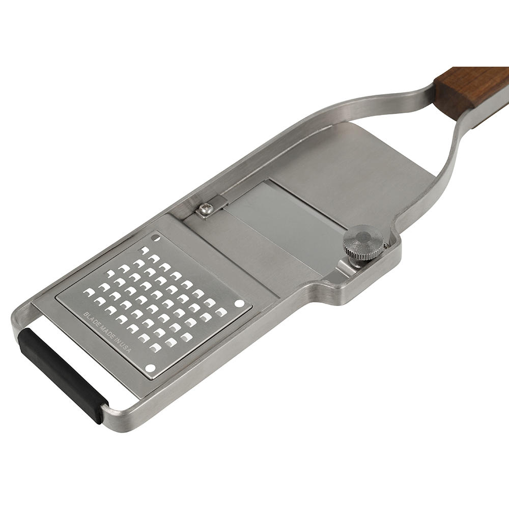 Microplane® Master Küchenraspel, Trüffel-Profi 2in1-Hobel & Reibe