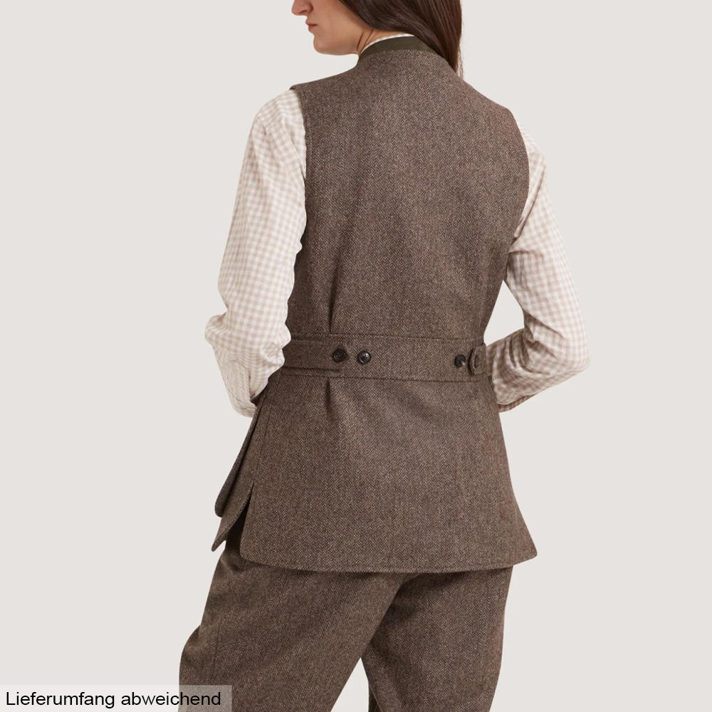 Gilet de tir en tweed pour femme Purdey » Heather «