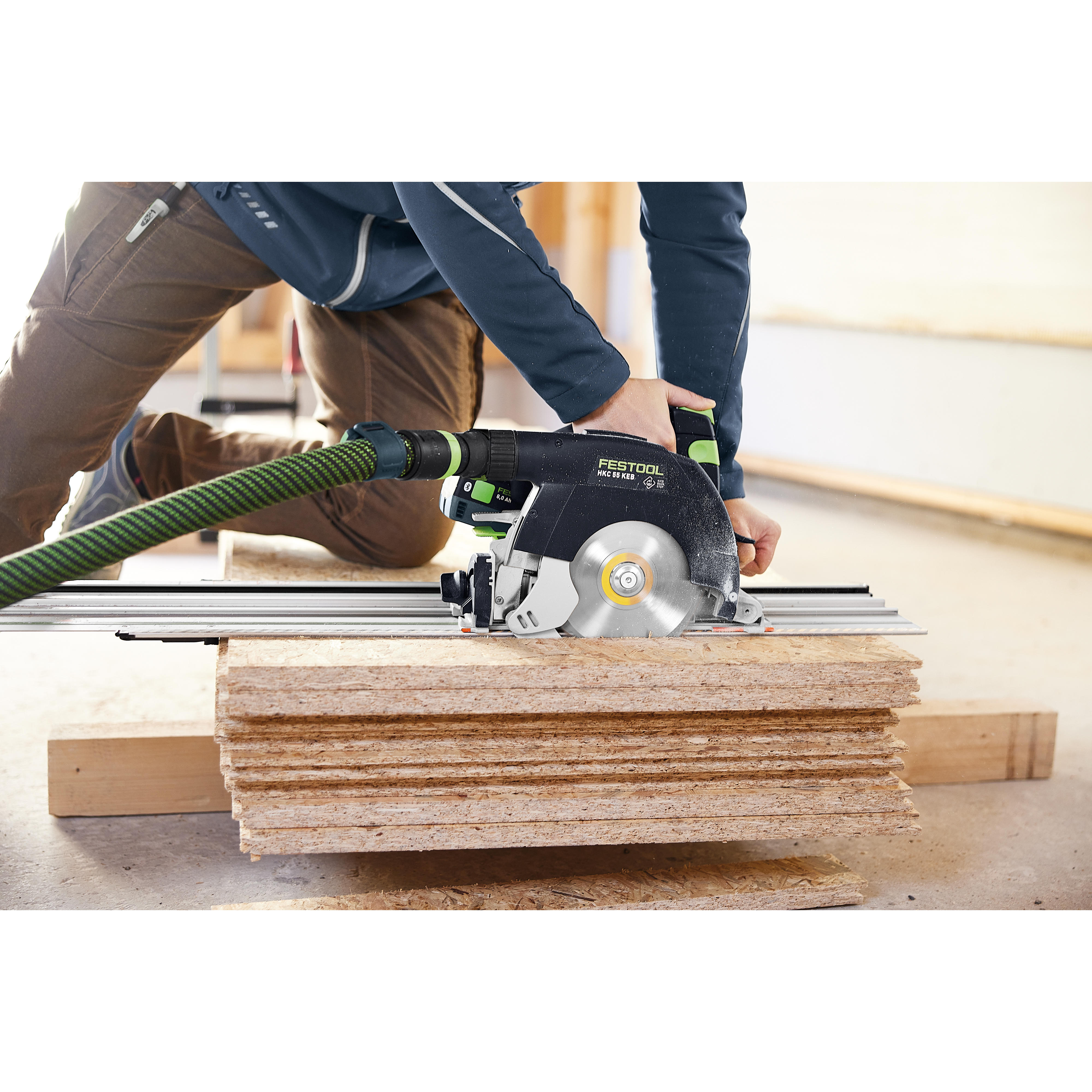 Buy Festool 576163 Cordless Circular Saw HKC 55 EB Basic, 198.0