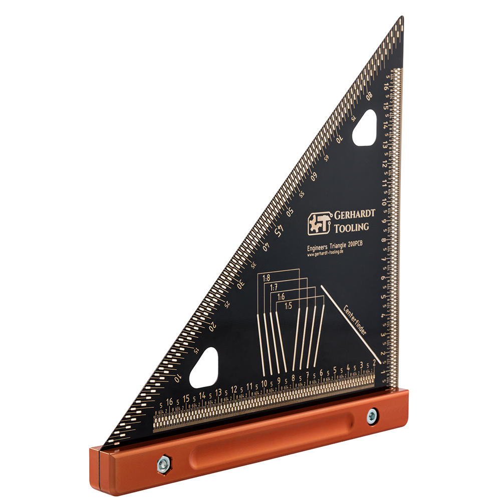 Outils de traçage Engineers Triangle 200PCB, jeu
