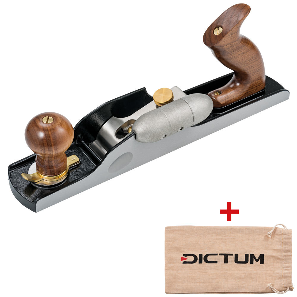 DICTUM® Low-Angle Jack Plane No. 62, Incl. Hot Dog Left, SK4 Blade