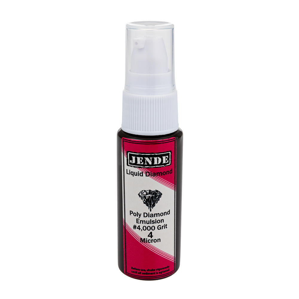 Jende Poly Diamond Emulsion, 4 Micron, Pink, 25 ml