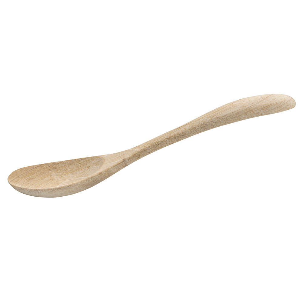 Cucchiaio in legno grezzo di canforo