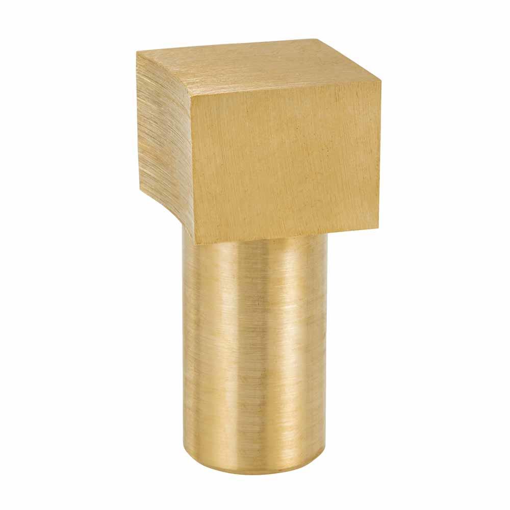 Valets d'établi en laiton HNT Gordon, Ø 19 mm, hauteur de butée, 19 mm, 1 pièce