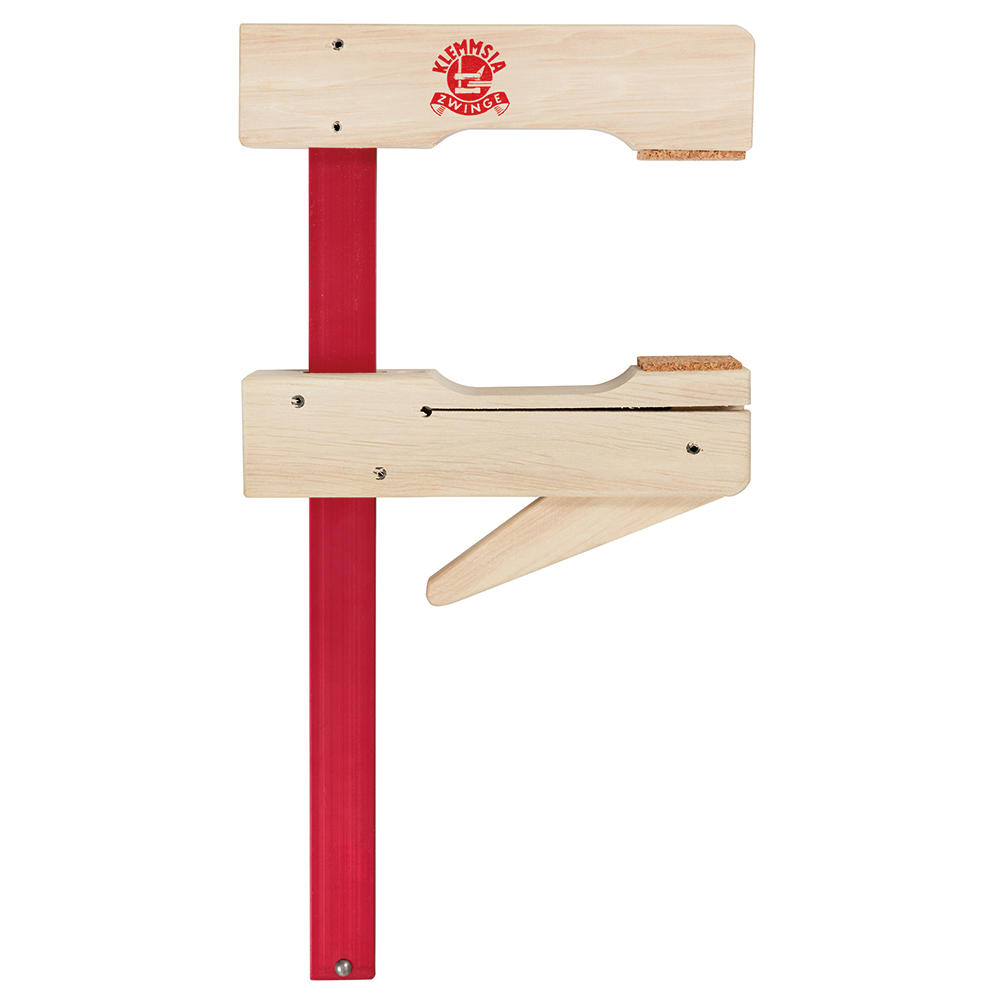Morsetto Originale Klemmsia In Legno Con Leva Eccentrica: Apertura 500 Mm, Pressione Regolabile, Antiscivolo, Made In Germany