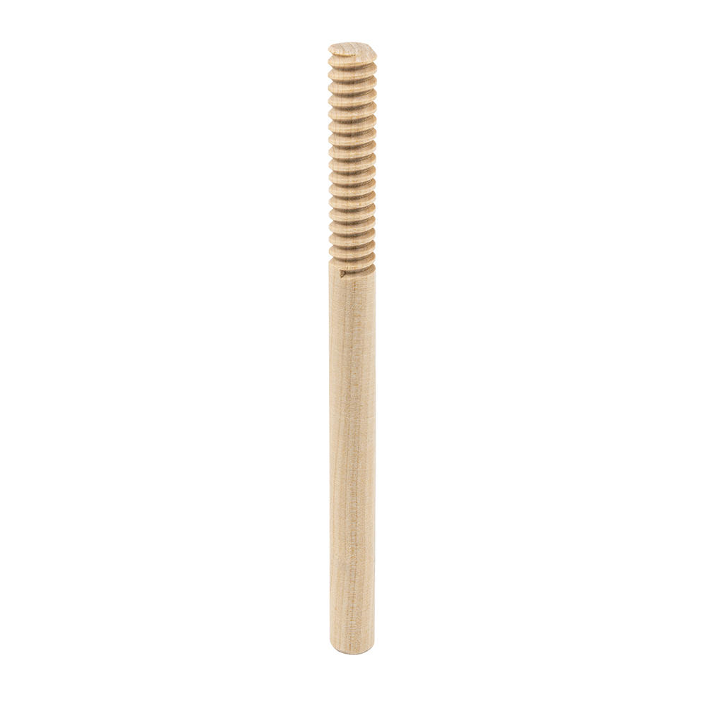 Pièce filetée, érable, filetage Ø 12,5 mm