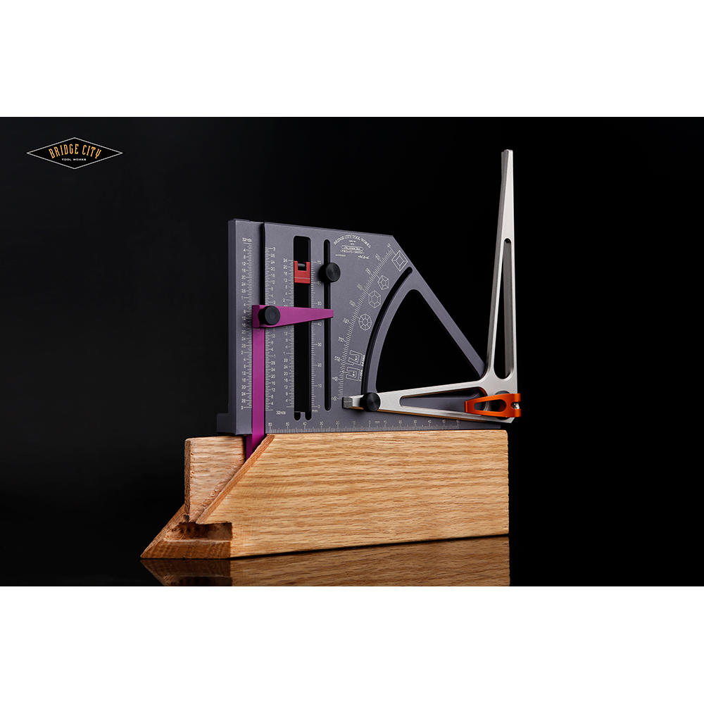 Bridge City UG-1 Universal-Winkelmesser, 90° Anschlag links Bridge City UG-1 Universal-Winkelmesser, 90° Anschlag links