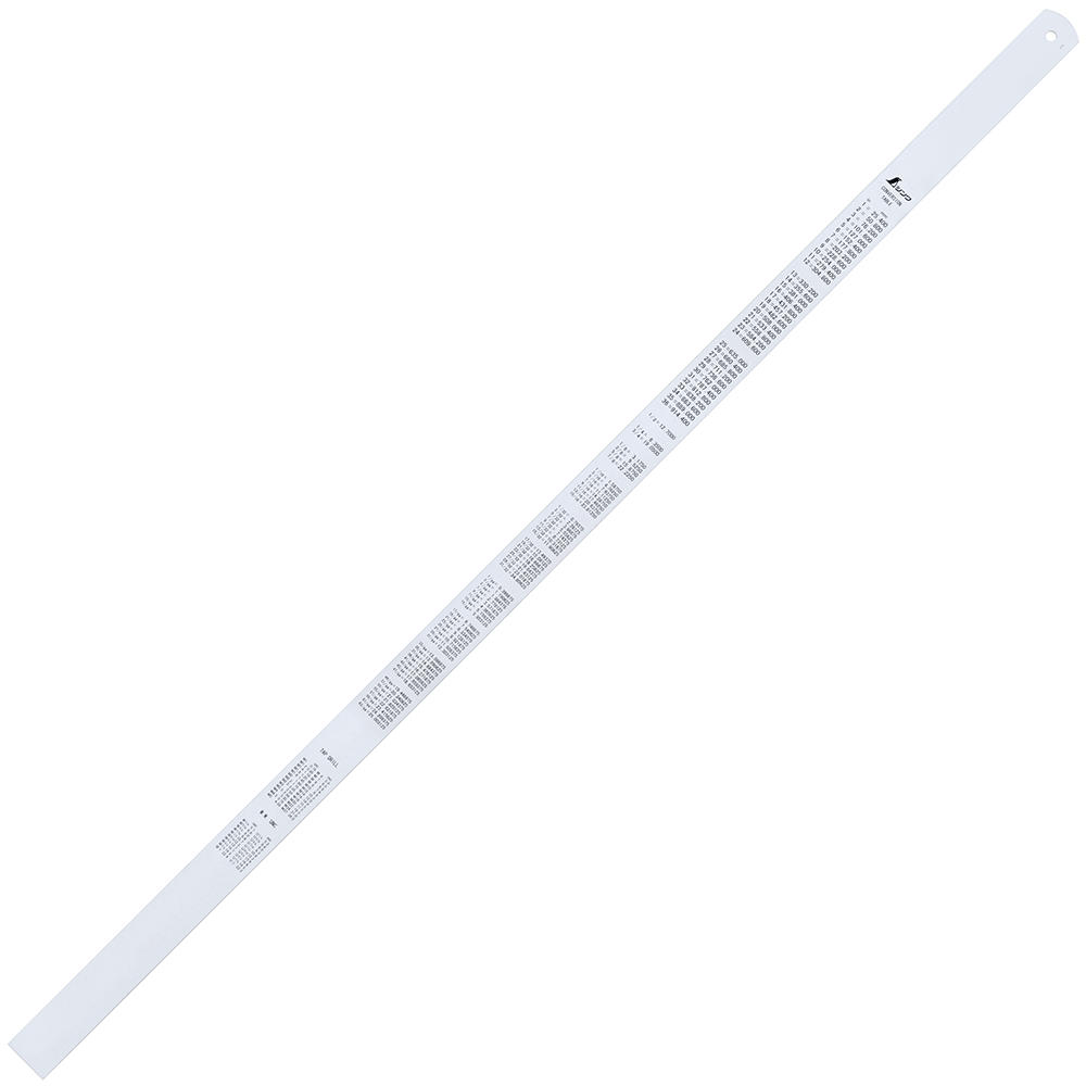 Shinwa® Präzisionslineal, halbstarre Ausführung, 1000 mm