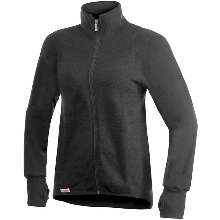 Woolpower® Strickjacke, schwarz, 600 g/m²