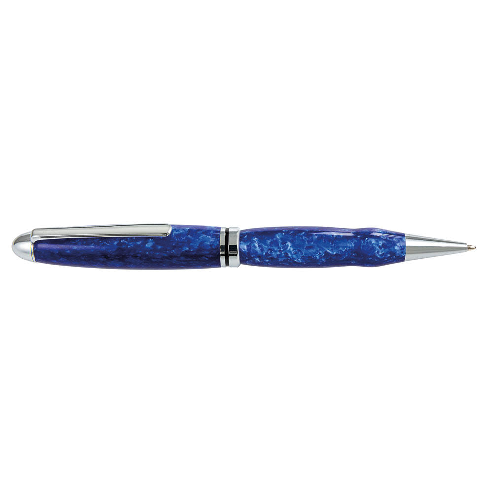 Acrylic Pen Blank, Arctic Blue Ice