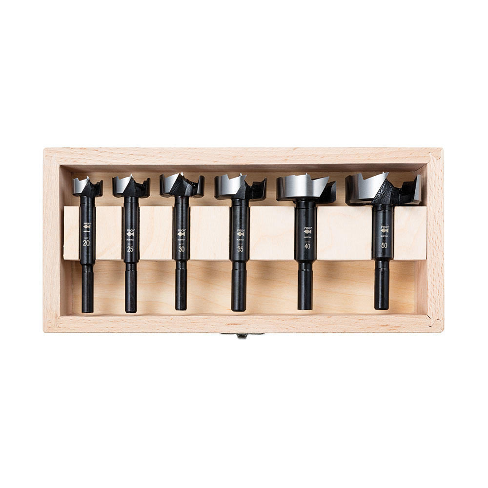Mèches Forstner Black Shark Fisch®, jeu de 6 pièces