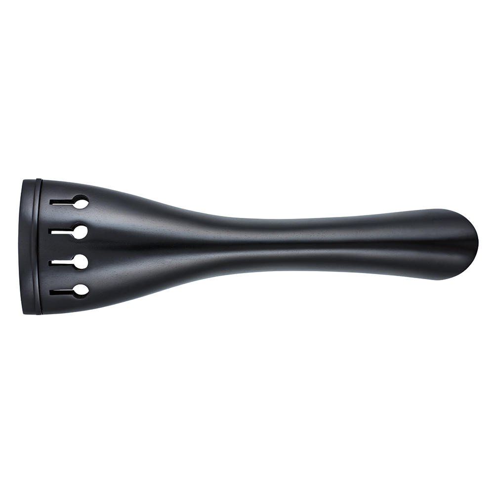 Tailpiece Tulip Model, Ebony, Black Fret, Bass 3/4, 340 mm