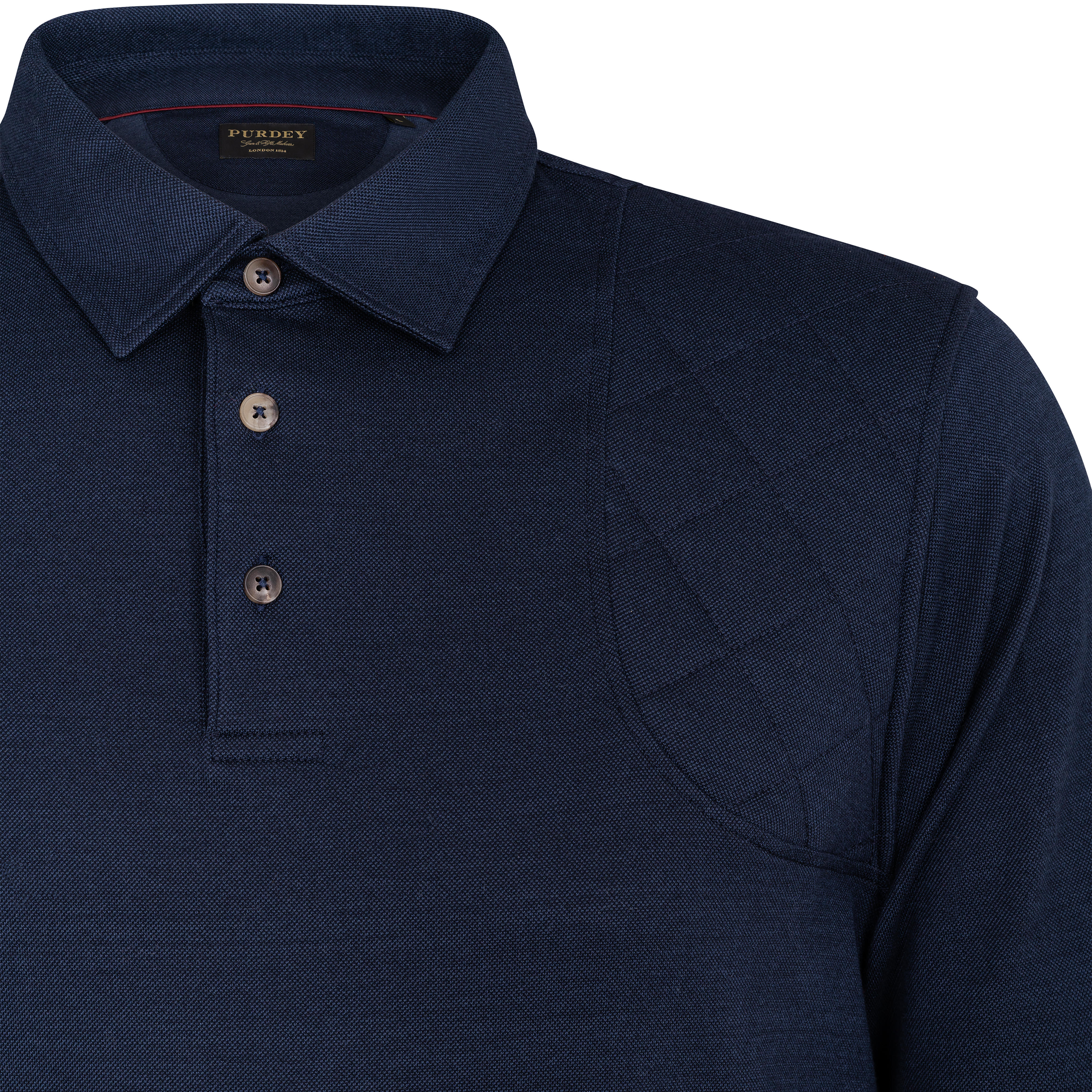 Purdey Men's Padded Sporting Polo