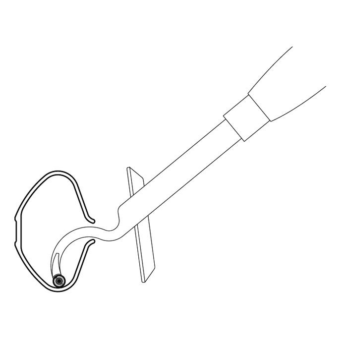 Mid-Size Easy Hollower® No. 3, True Curve