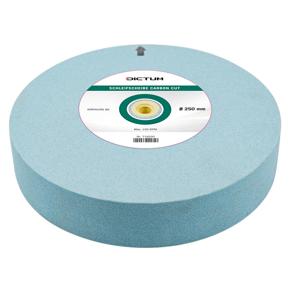 DICTUM® Schleifscheibe Carbon Cut, Körnung 80