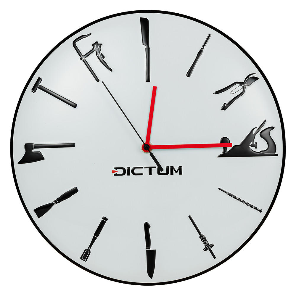 DICTUM® Wanduhr