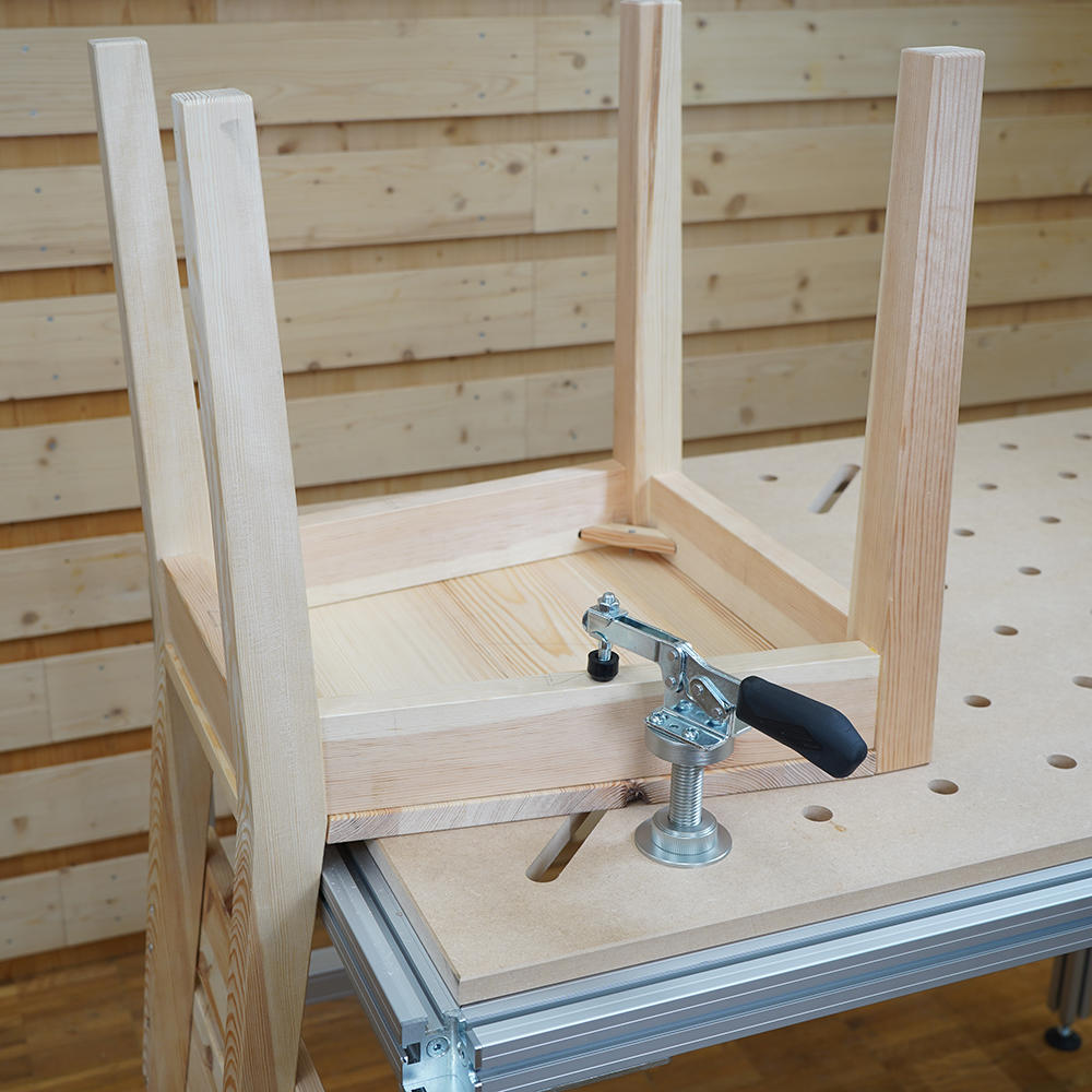 Poteau de montage DICTUM® SSP pour serre-joint rapide