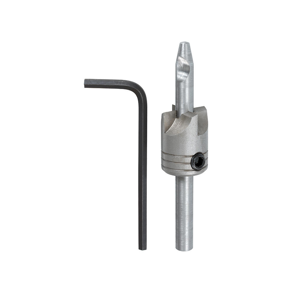Face-Milling Cutter with Bradawl, for Sleeves with 7 mm Drill Diameter