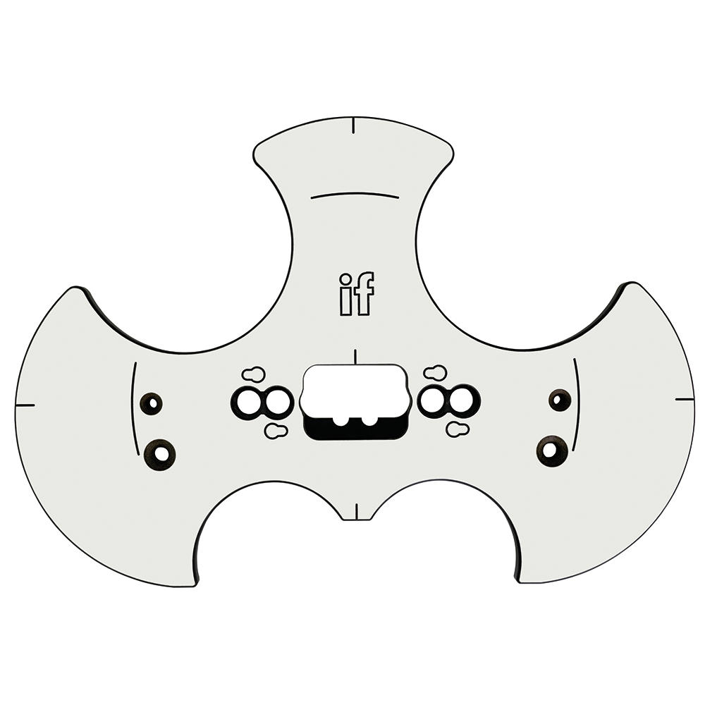 PEANUT® Mini Jig MK2 Frässchablone