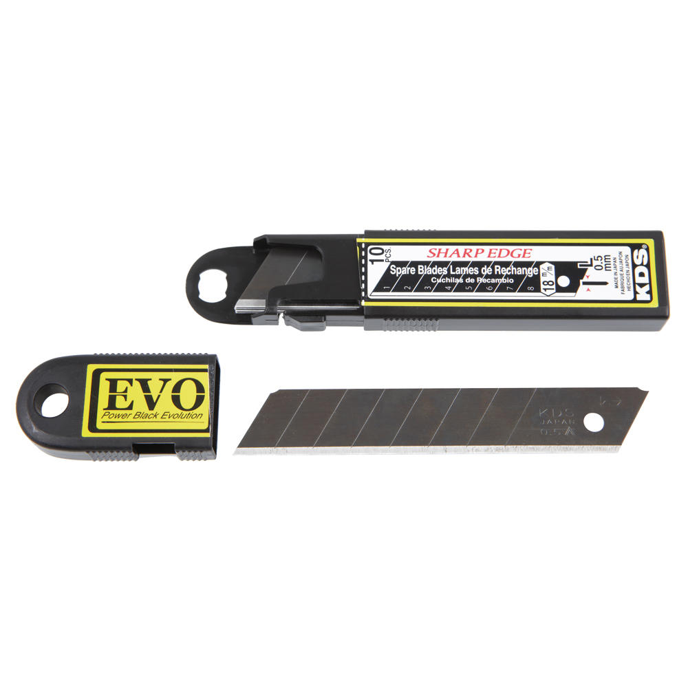 Cuttermesser-Klingen Black Evolution, 10 Stück