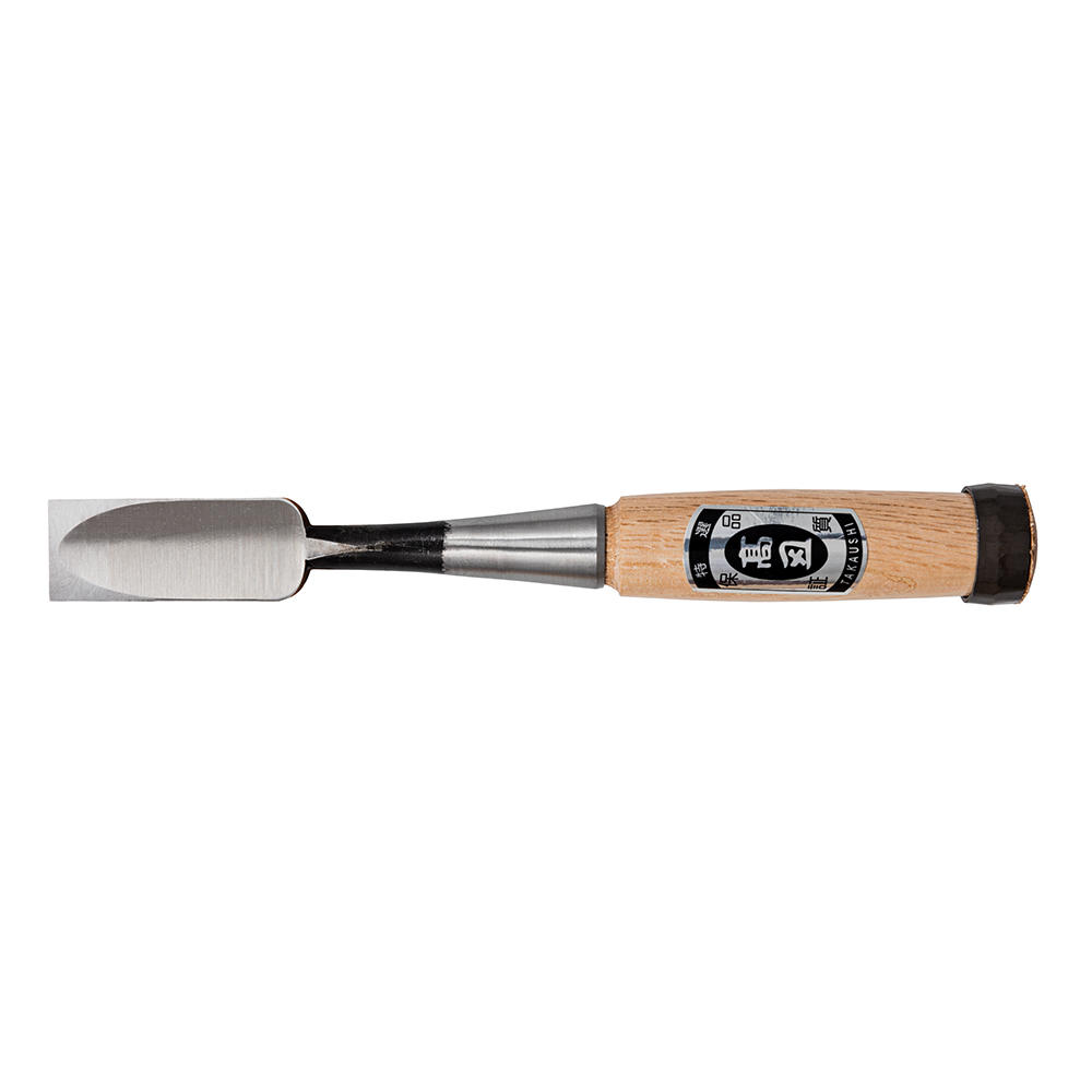 Ciseau à bois pour ass. à queue d'aronde Shibano Umeki Nomi, larg. de lame 24 mm