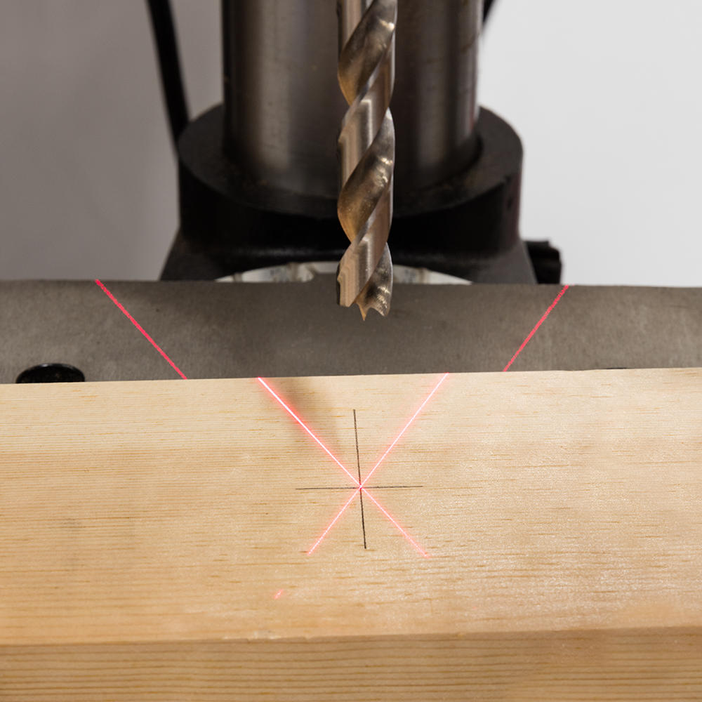 Laser à lignes croisées Wixey pour perceuses à colonne