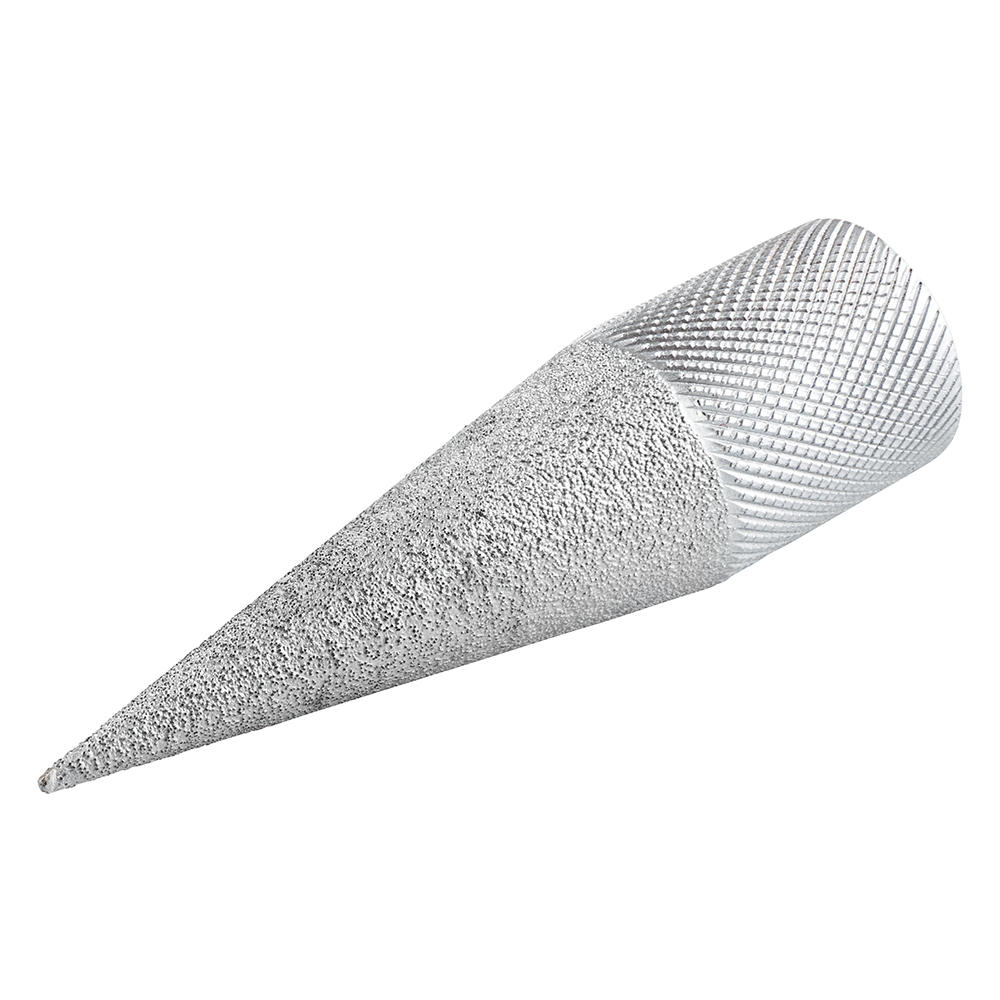 Cône d'affûtage diamanté pour emporte-pièce à frapper, polycristallin