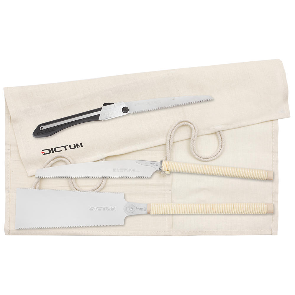 DICTUM® Sägen-Set Zimmerei, 3-teilig