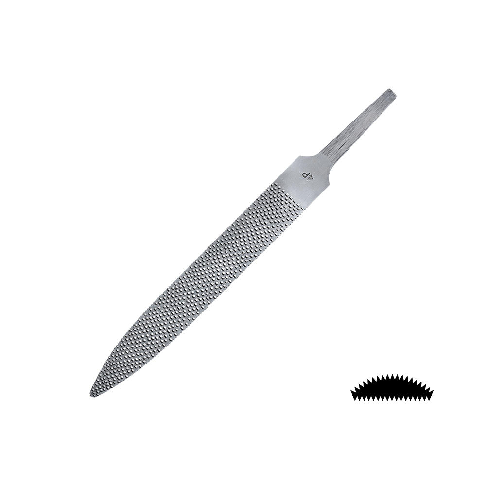 Râpe de précision DICTUM® » Flat Cut «, cabinette, piqué 4, long. piqué 150 mm