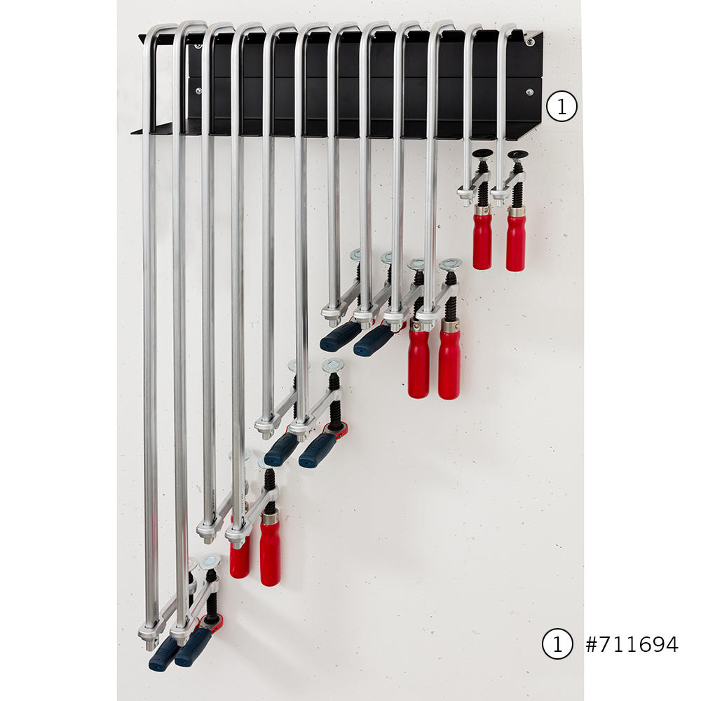 Serre-joints à cliquet DICTUM® tout en acier, ouverture 300 mm