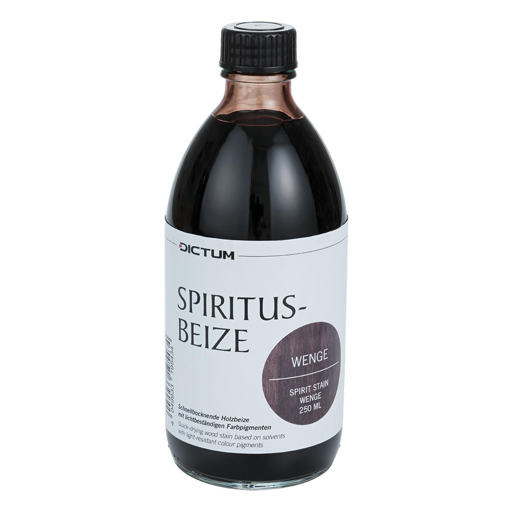 Teinture à l’alcool DICTUM®, 250 ml, wenge (faux ébénier)