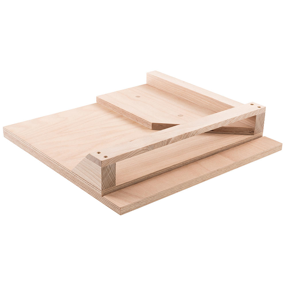 Planche à recaler DICTUM® / coupes d'onglet 
