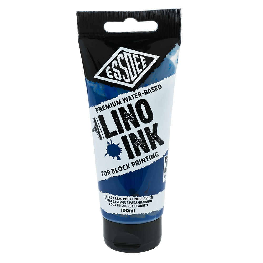 ESSDEE Encre pour linogravure, bleu